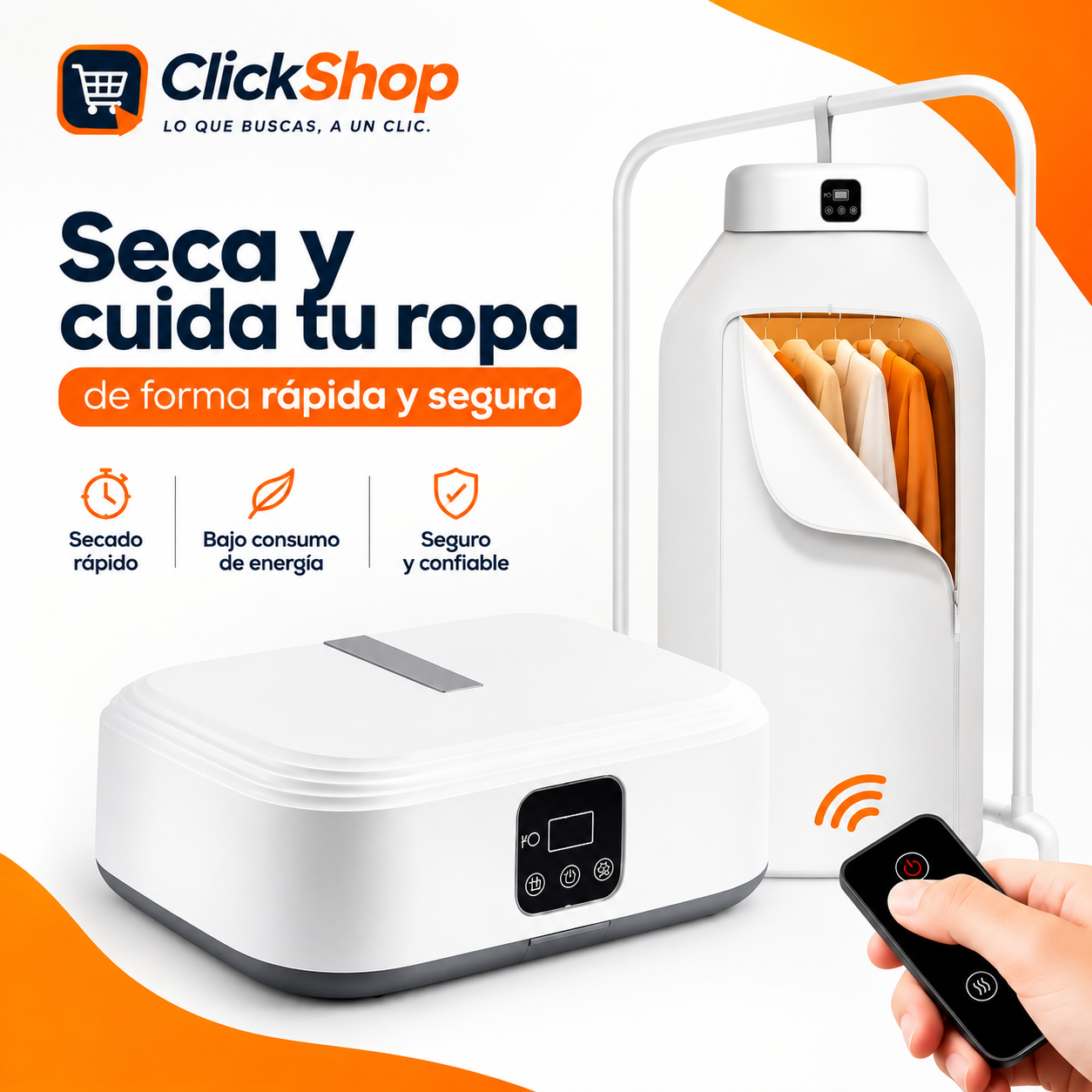 SECADOR DE ROPA PORTATIL